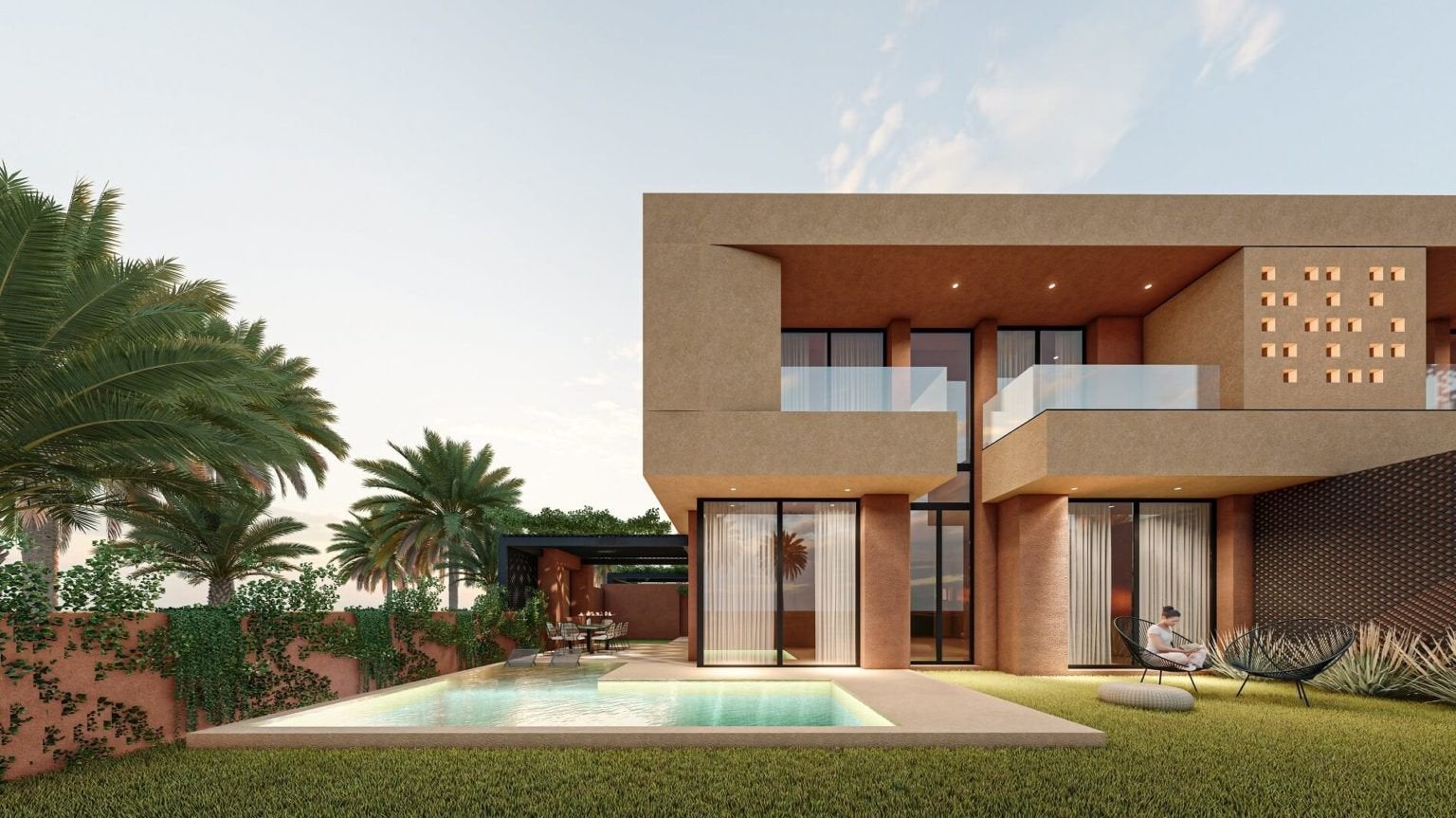 Villas et terrains dans la zone golfique de Marrakech