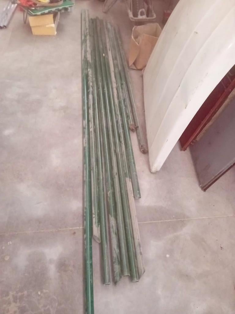 Omheining palen + toebehoren, Doe-het-zelf en Bouw, Metalen, Ophalen