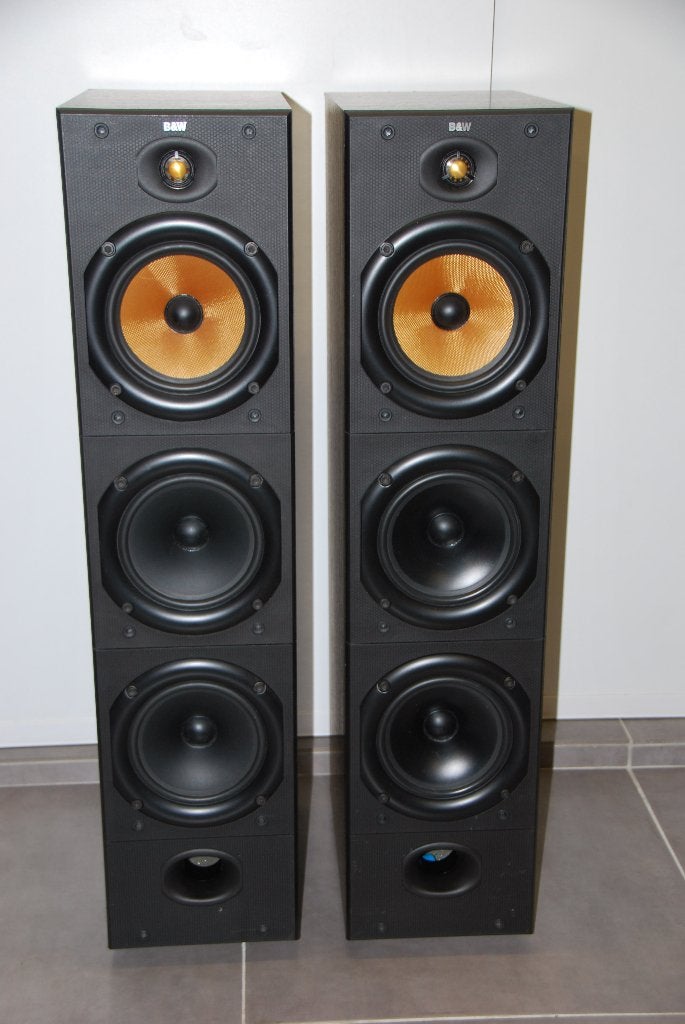 B&W  DM604 in gloednieuwe staat te beluisteren, Comme neuf, Enlèvement, Bowers & Wilkins (B&W), Haut-parleurs Frontaux, Arrière ou Stéréo