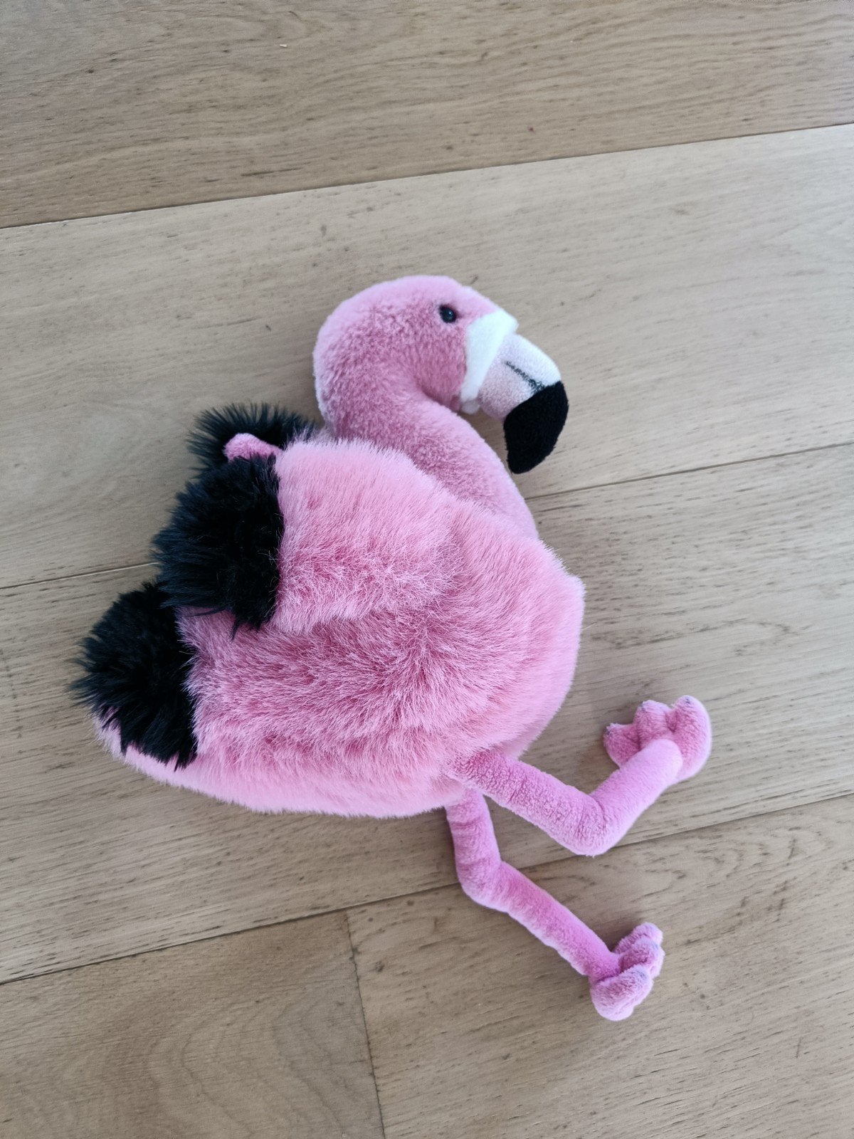 knuffel flamingo, Enlèvement