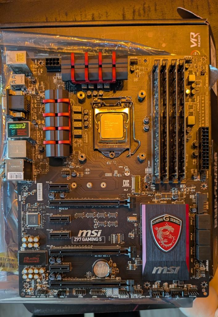 MSI Z97 Gaming + i5 4690OK + 16GB RAM + 240MM AIO, Gebruikt, DDR3, Ophalen of Verzenden, LGA 1150