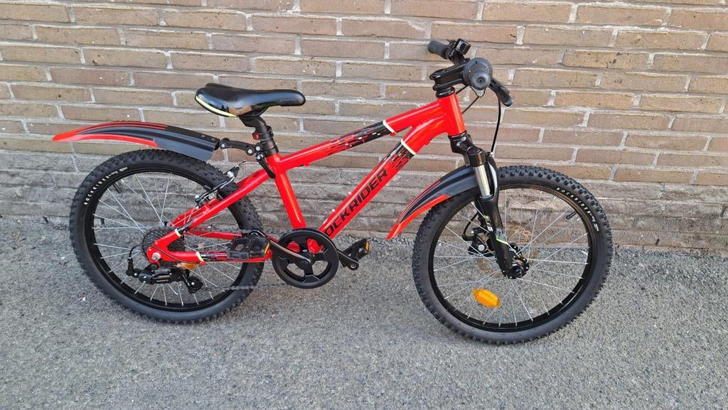 Fiets 20 inch,als NIEUWE 5-9 jaar, Fietsen en Brommers, Ophalen, Versnellingen, Zo goed als nieuw, Rockrider (Decathlon)