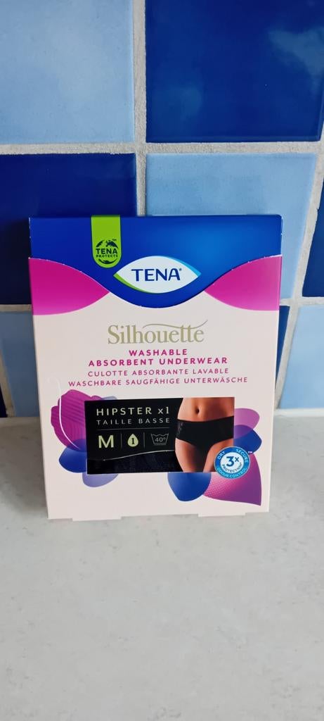 Tena zwart slipje met lage taille maat M, Diversen, Ophalen of Verzenden, Nieuw