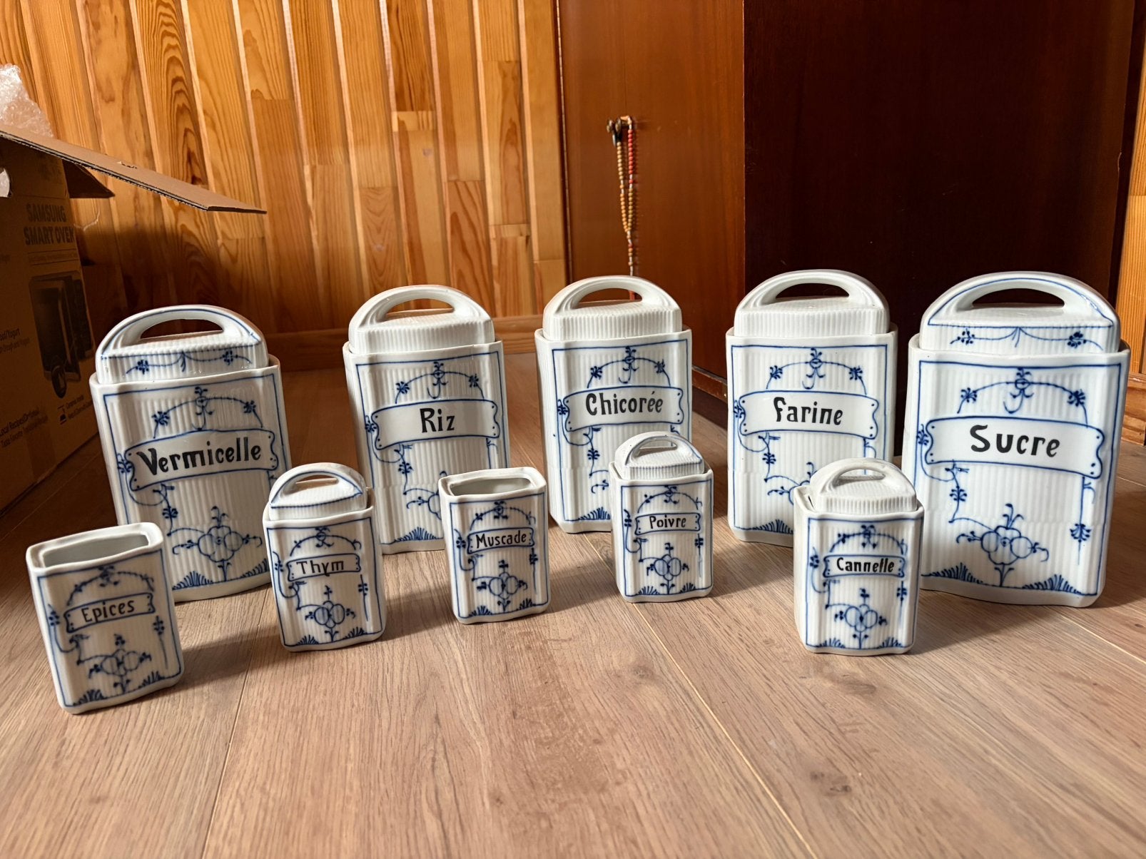 Petits pots à épices et autres, Maison & Meubles, Enlèvement, Comme neuf, Vintage