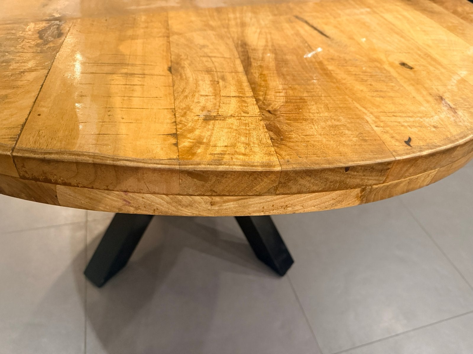 Eetkamertafel, Huis en Inrichting, Ophalen, Zo goed als nieuw