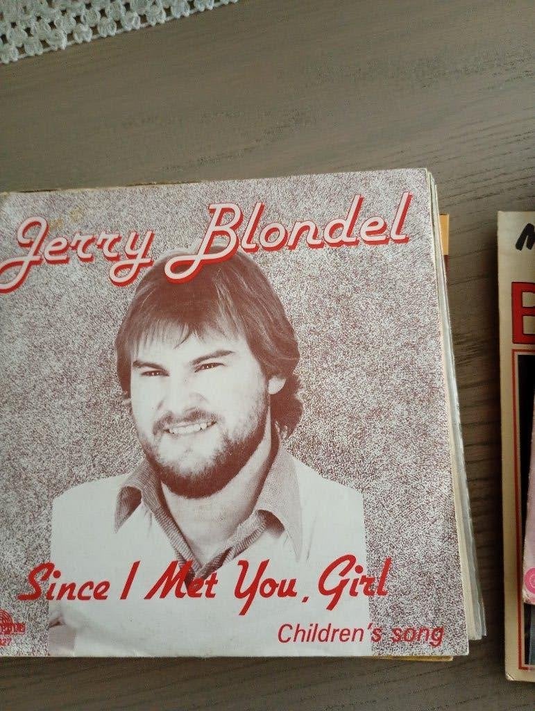 Jerry Blondel - Since i met you girl, Enlèvement ou Envoi, Pochette photo, 7 inch, Utilisé