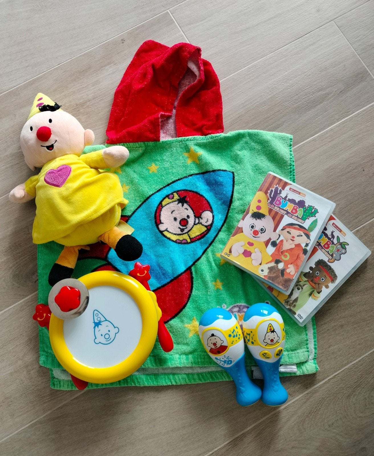Pakket Bumba, Ophalen