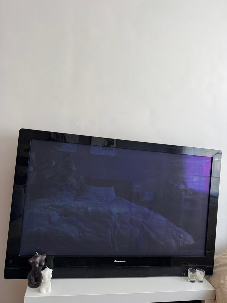 Flatscreen pioneer (geen bakje), Audio, Tv en Foto, Televisies, Gebruikt, Pioneer, Ophalen