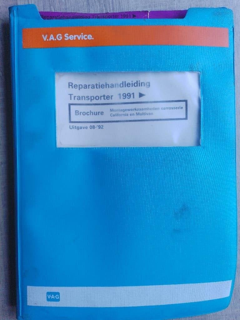 Werkplaatsboek Vw Transporter T4 Multivan California camper, Boeken, Auto's | Boeken, Ophalen of Verzenden, Gelezen, Volkswagen
