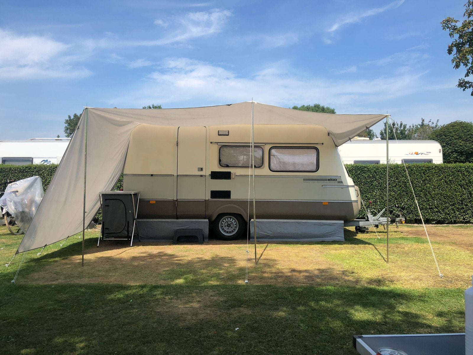 BIOD 400TD. Mooie bohemian/hippie ‘Driekleur’!, Treinzit, Particulier, Tot en met 4, Biod
