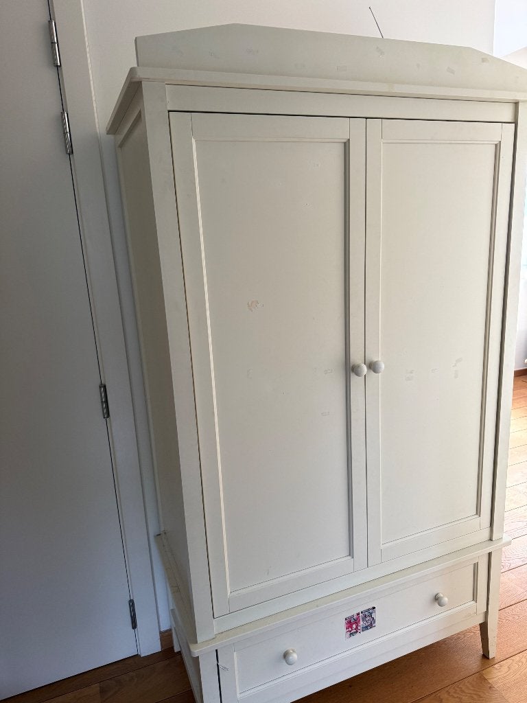 Kleerkast GRATIS, Ophalen, Gebruikt, 100 tot 150 cm, Eikenhout