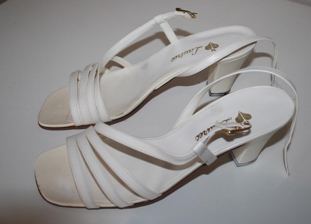 Witte sandalen, Ophalen, Wit, Sandalen of Muiltjes, Zo goed als nieuw