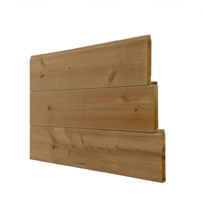 Thermowood planchet 17 x 130 mm, Doe-het-zelf en Bouw, Ophalen, Minder dan 25 mm, Grenen, Nieuw