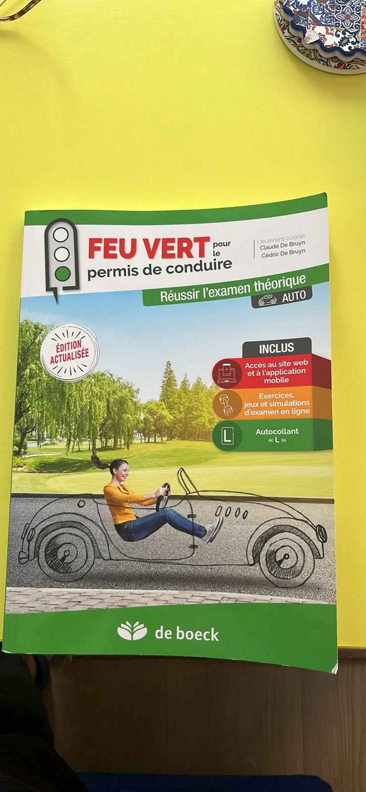 Feu Vert pour le permis de conduire, Livres, Enlèvement, Comme neuf