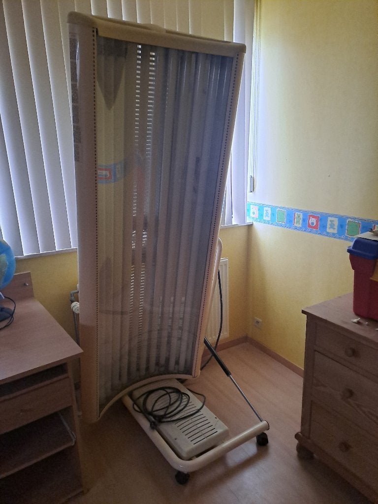 Zonnehemel, Electroménager, Solarium, Banc solaire & Bronzage facial, Enlèvement, Utilisé, Banc solaire simple face, 10 à 15 lampes