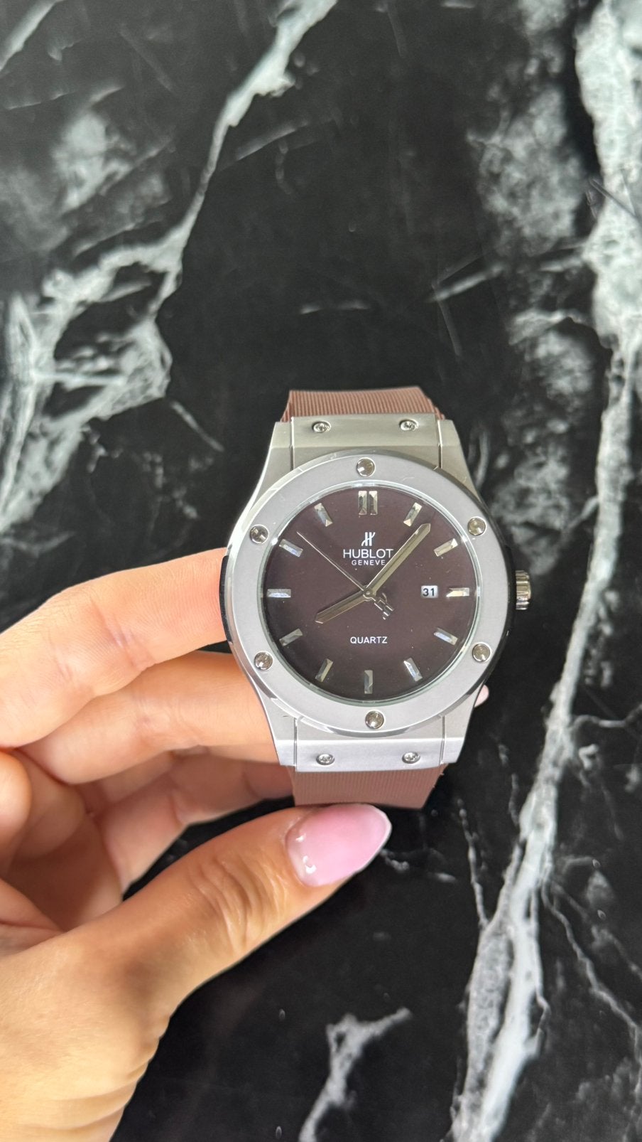 Luxueuze mannen-horloge, Ophalen, Nieuw