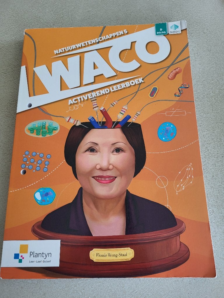 Natuurwetenschappen waco 5 activerend leerboek, Physique, Plantyn, Comme neuf, Enlèvement