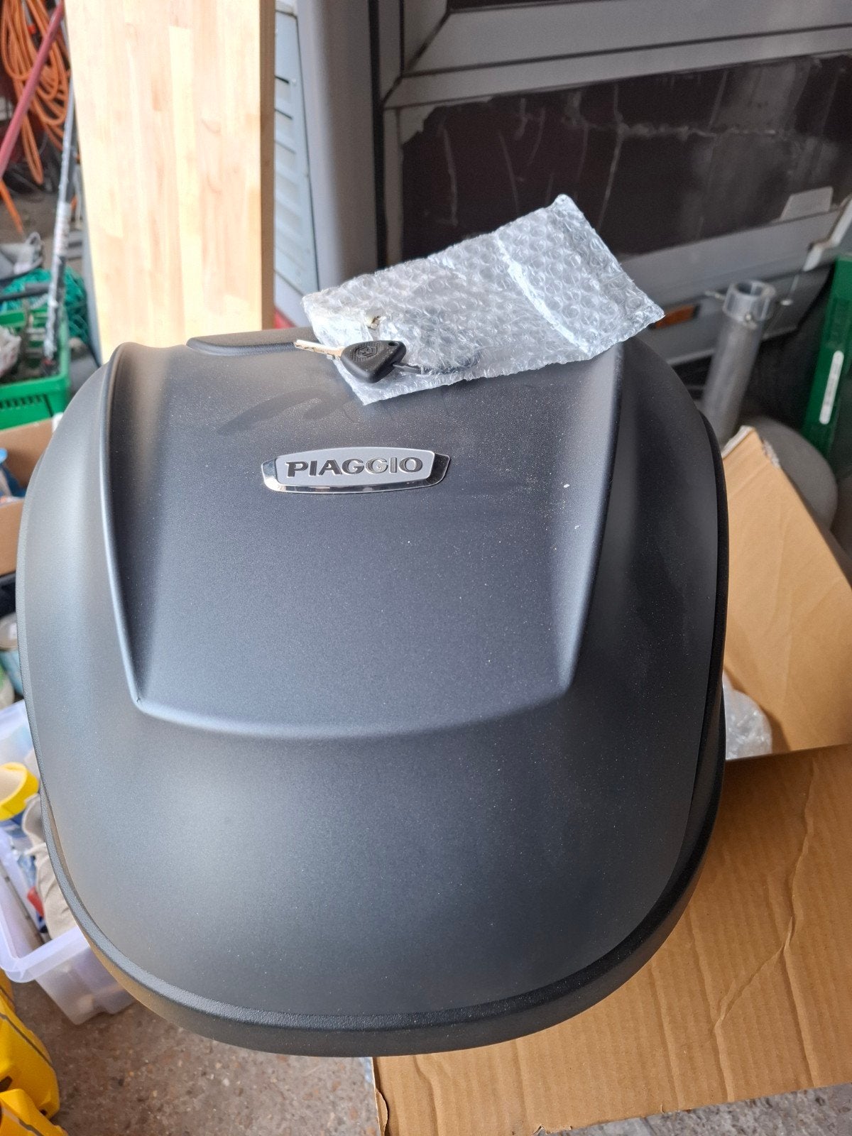 topcase vespa, Enlèvement, Vespa
