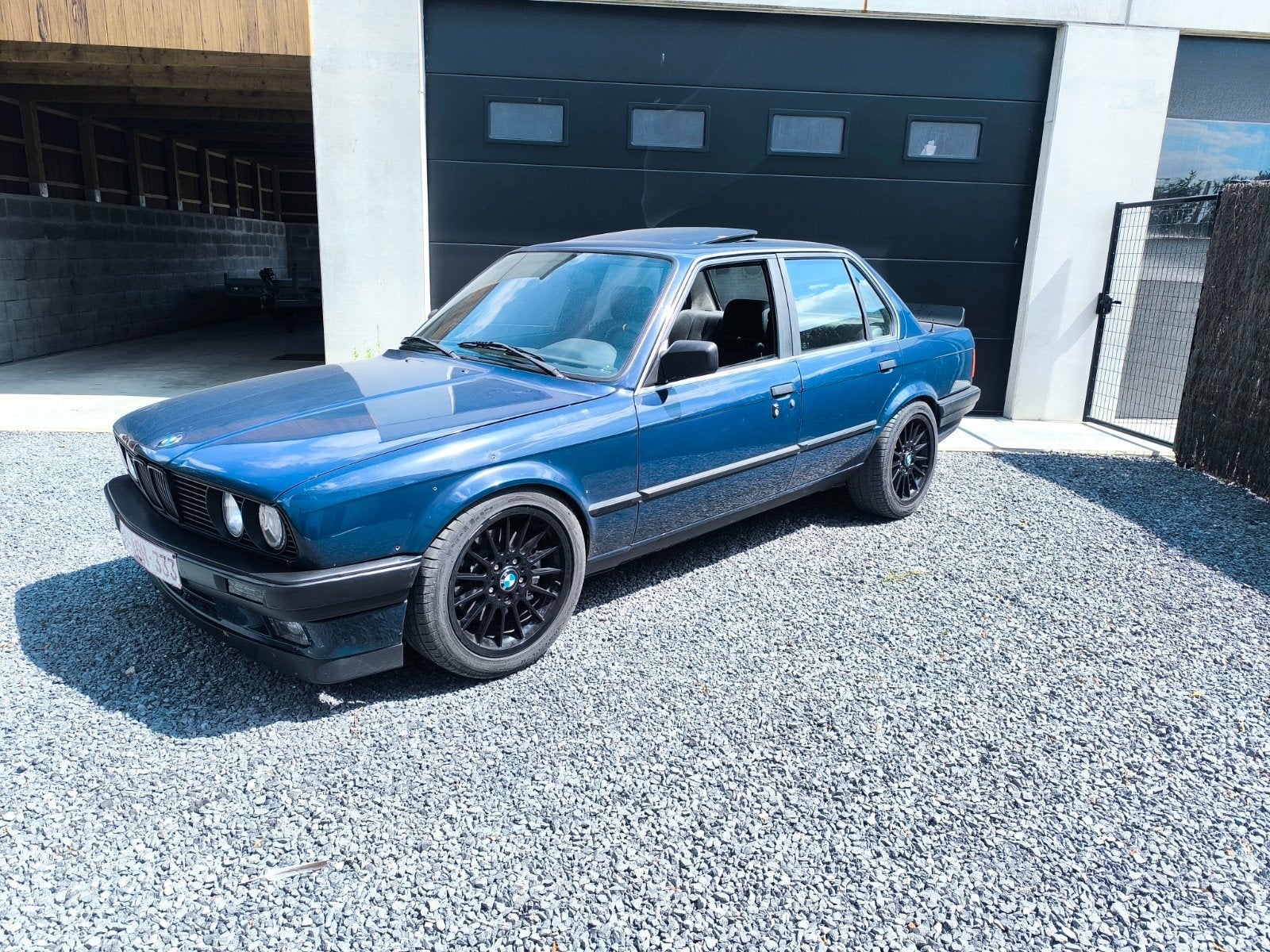 BMW e30 324d 1990 m51 motor, Achat, Boîte manuelle, Noir, Berline