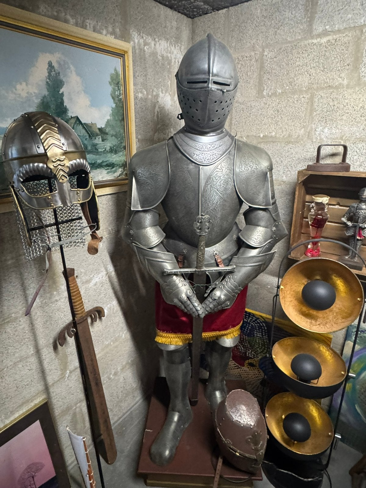 Armure medieval, Enlèvement, Comme neuf