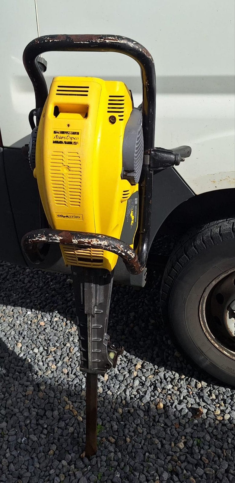 Breekhamer, betonbreker, Drilboor ATLAS COPCO COBRA, Tuin en Terras, Ophalen