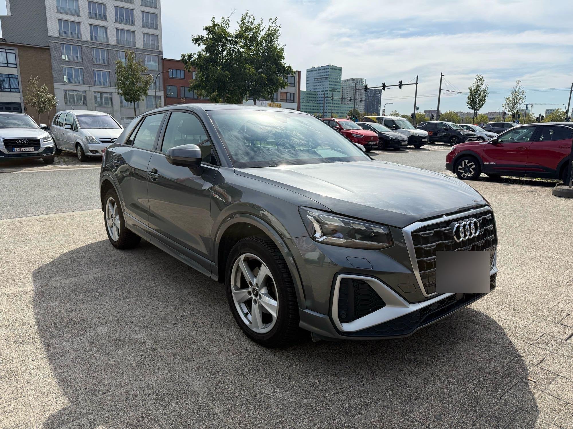 Audi Q2 1.0 30 TFSI 81kW S Line, Autos, Cruise Control, Entreprise, Noir, 5 places