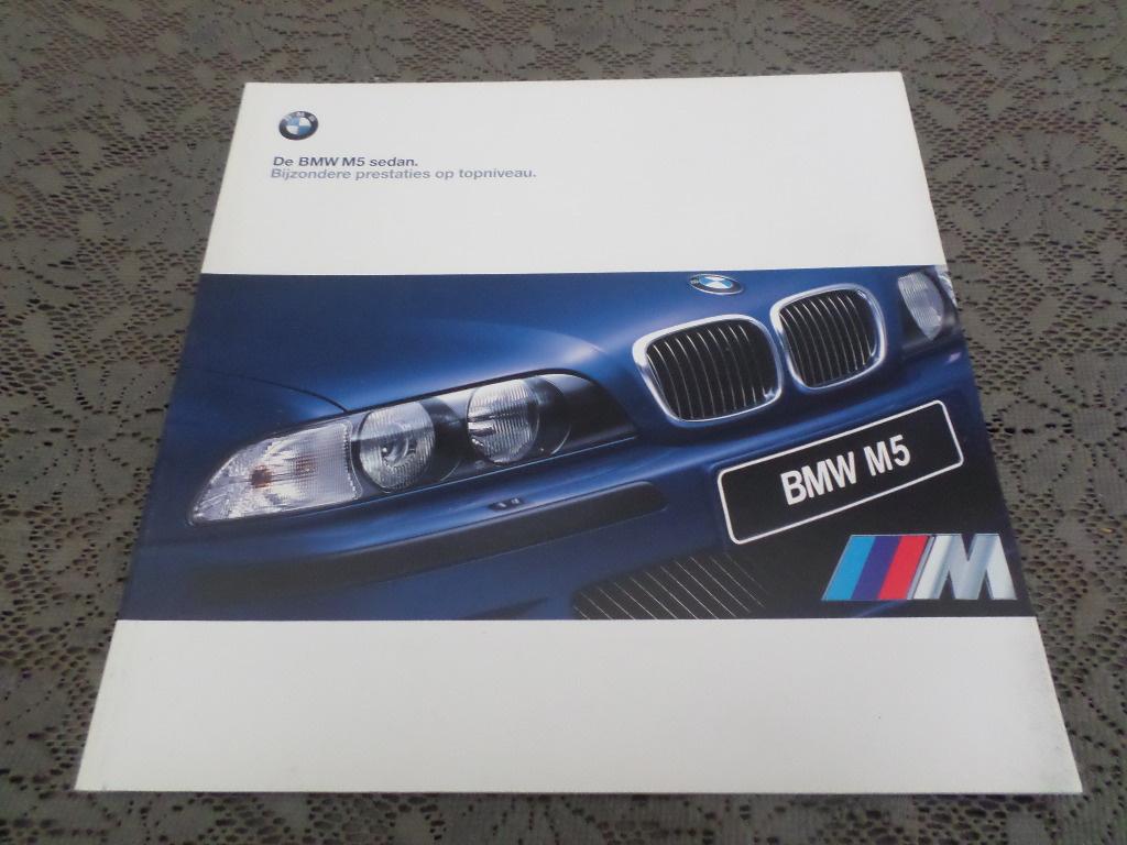 BMW M5 Brochure, Boeken, Auto's | Folders en Tijdschriften, BMW, Ophalen of Verzenden
