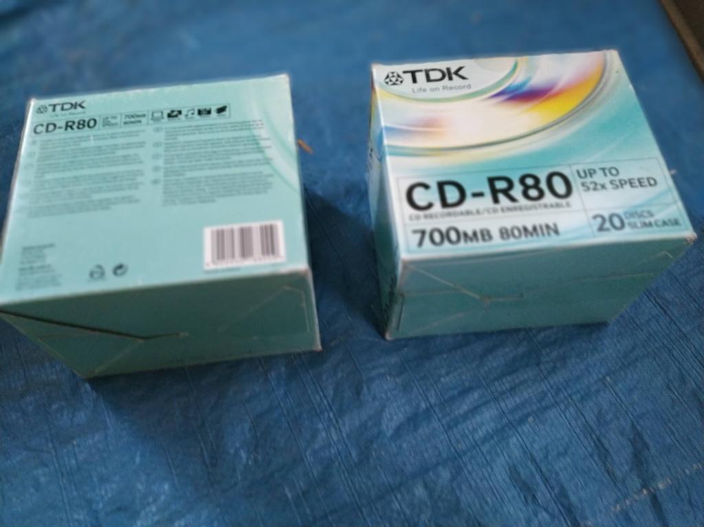 cd -r80, 2 pakken van 20 stuks, Ophalen of Verzenden, Nieuw in verpakking