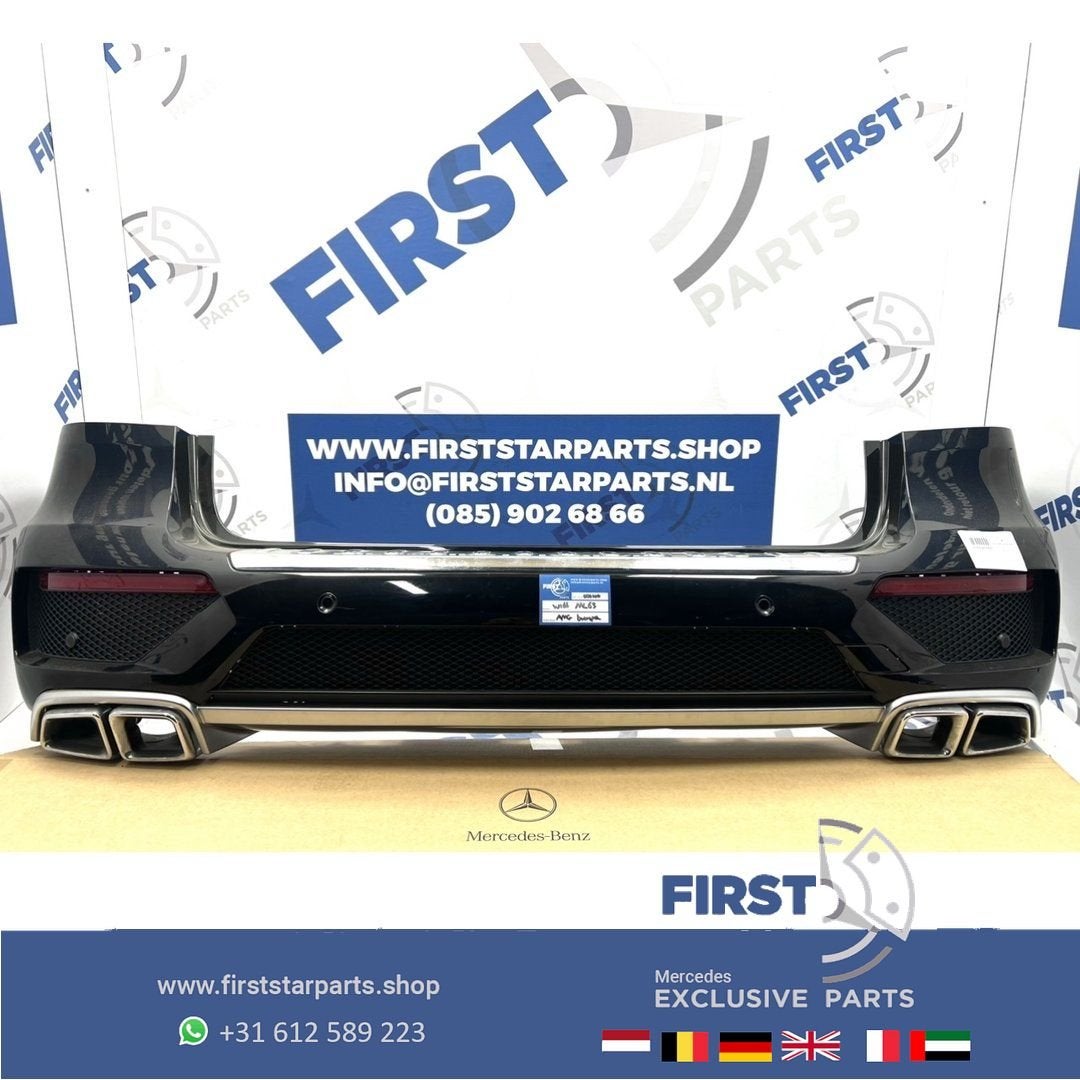 A1668855325 W166 ML63 AMG ACHTERBUMPER COMPLEET A1668855425, Arrière, Utilisé, -, -