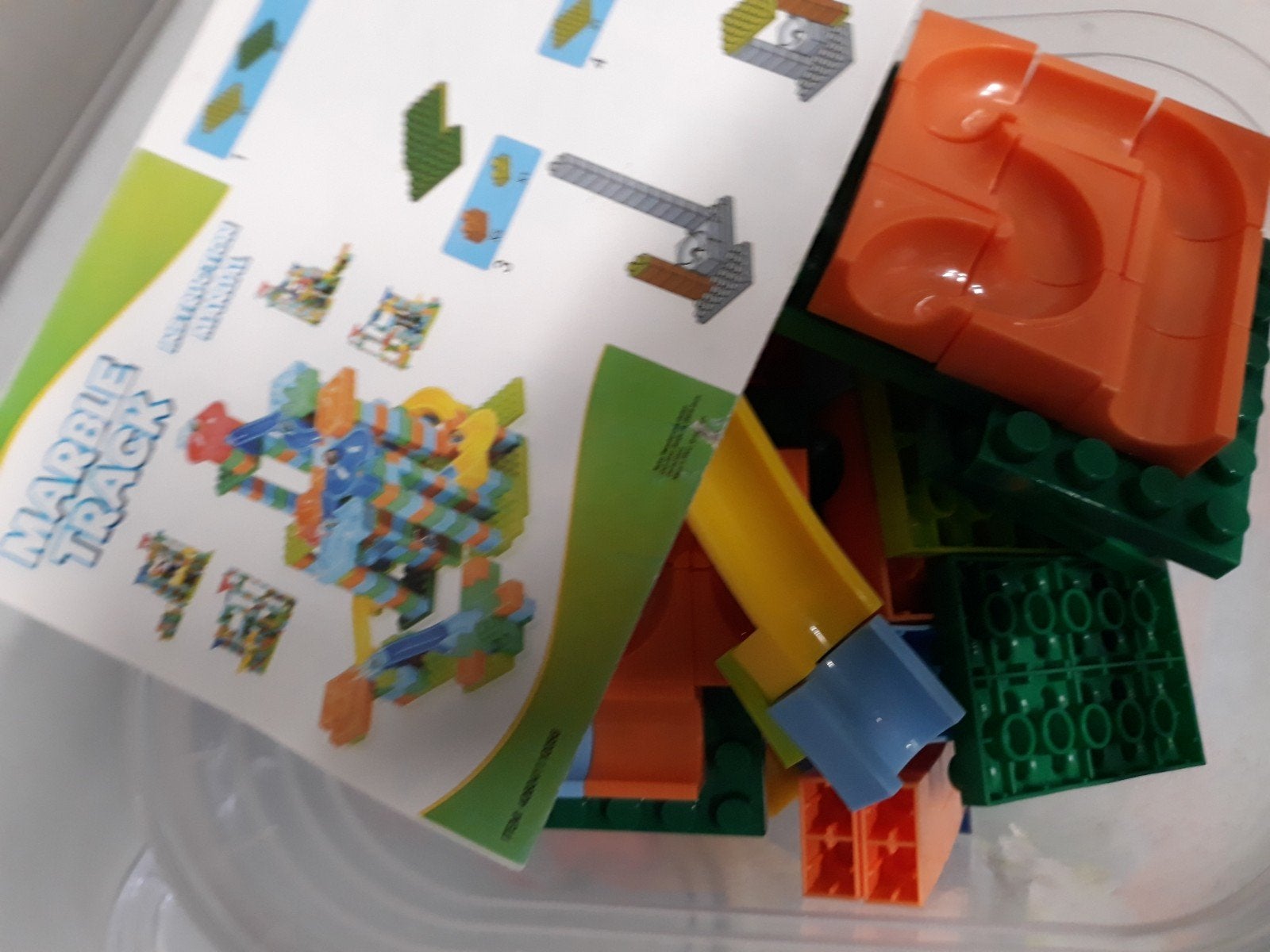 knikkerbaan, Kinderen en Baby's, Speelgoed | Bouwstenen, Ophalen of Verzenden
