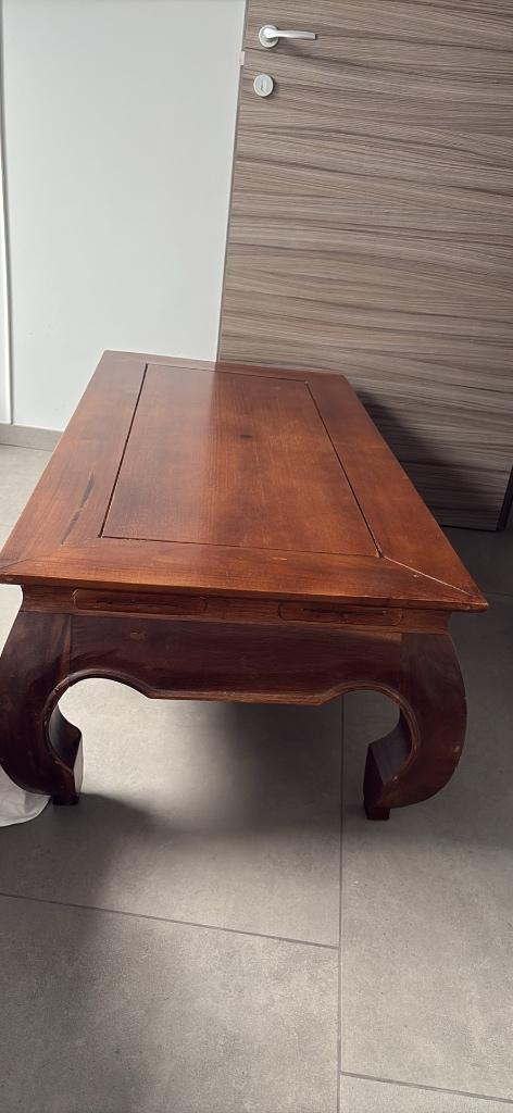 Salontafel, Ophalen, Gebruikt, Teakhout, Colonial