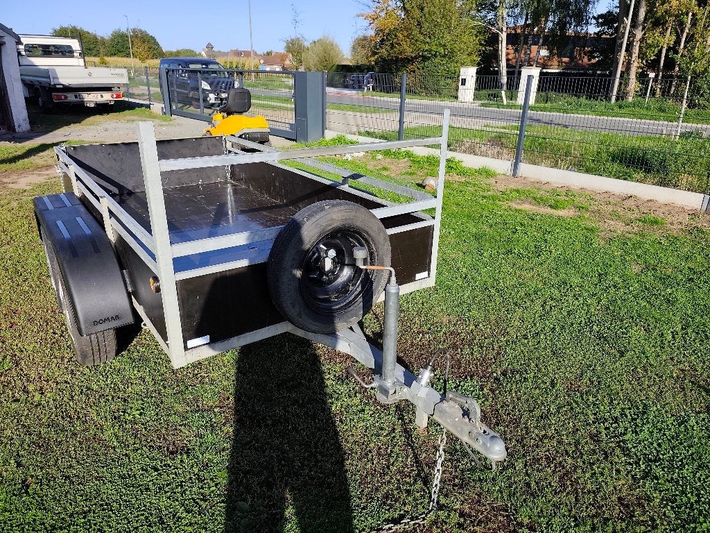 gegalvaniseerde aanhangwagen dubbelas in perfekte staat, Auto diversen, Ophalen, Zo goed als nieuw