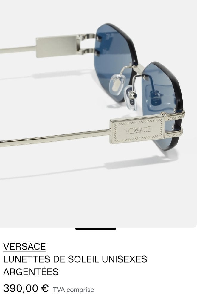 Lunette solaire Versace, Neuf, Autres marques, Enlèvement ou Envoi, Lunettes de soleil