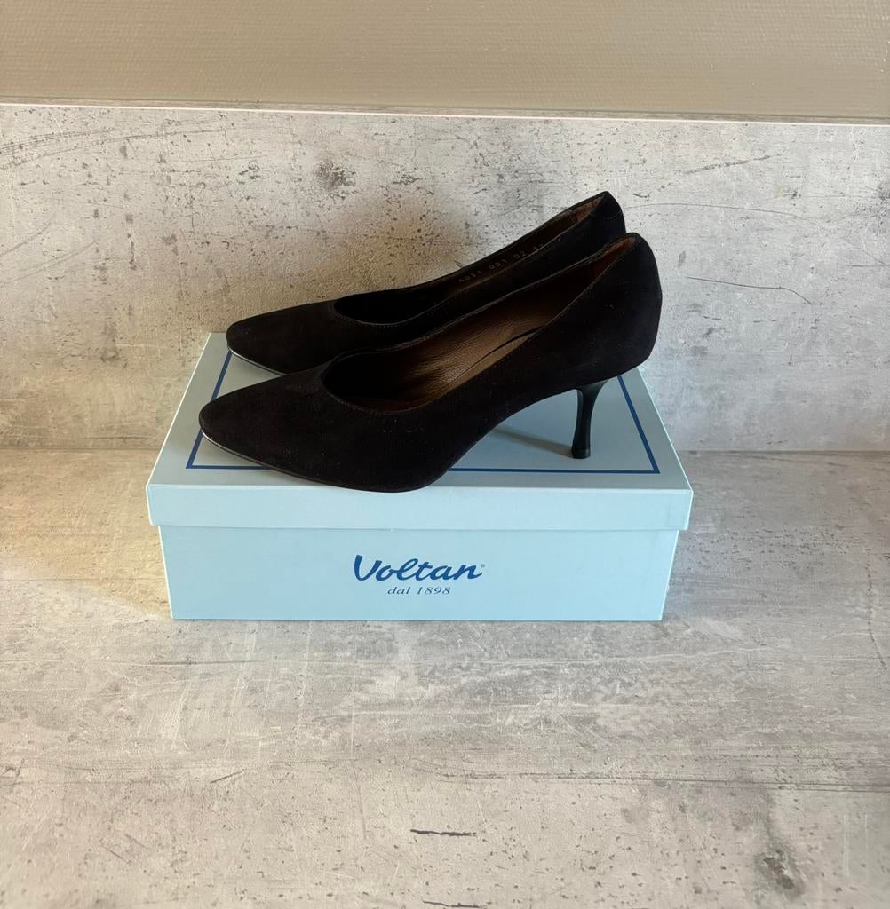 Zwarte hakken van Voltan, Kleding | Dames, Schoenen, Zwart, Ophalen of Verzenden, Zo goed als nieuw, Schoenen met hoge hakken