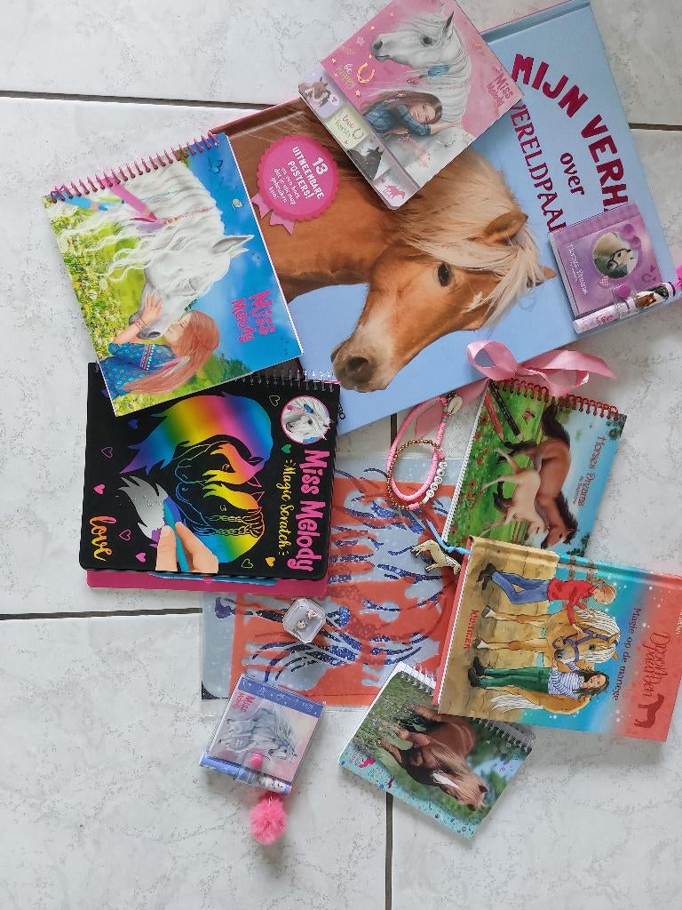 Paardenpakket miss Melody, Ophalen of Verzenden, Zo goed als nieuw
