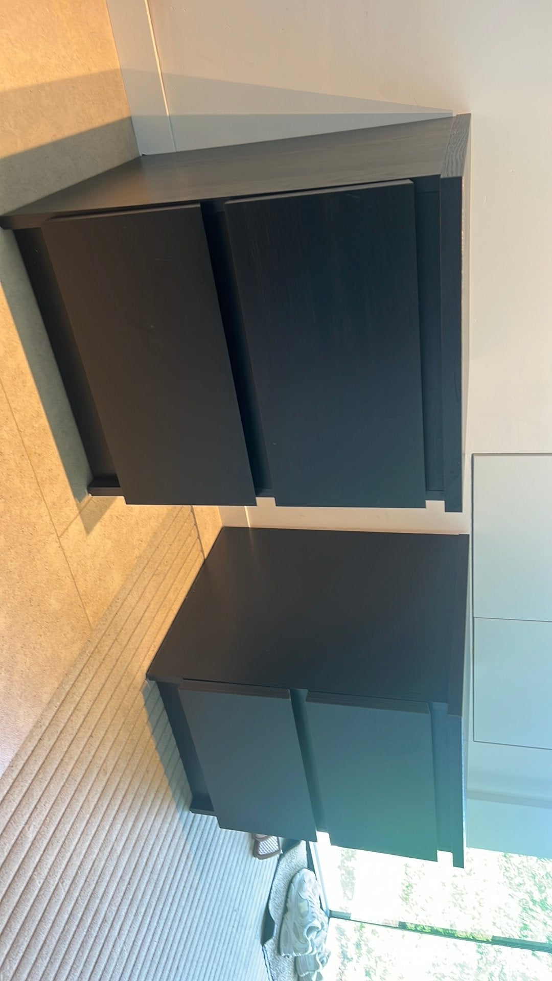 Malm ladekast 2 stuks met 2 lades, Huis en Inrichting, Kasten | Ladekasten, Ophalen, Zo goed als nieuw