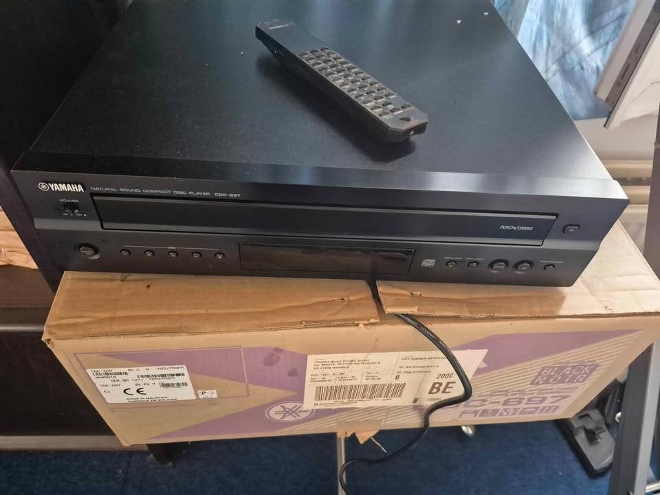 cd speler Yamaha 5 disc cd, Audio, Tv en Foto, Cd-spelers, Ophalen, Gebruikt, Wisselaar