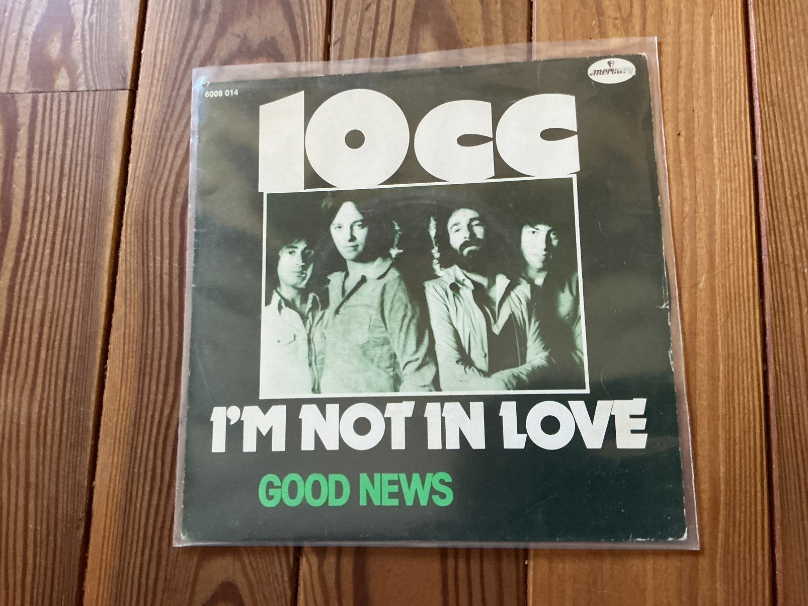 7 pouces 10CC - Je ne suis pas amoureux, Enlèvement ou Envoi, Comme neuf