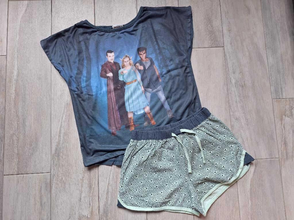 ✿ M146/152 - Nieuwe zomerpyjama de nachtwacht, Nacht- of Onderkleding, Meisje, Nieuw, Ophalen of Verzenden