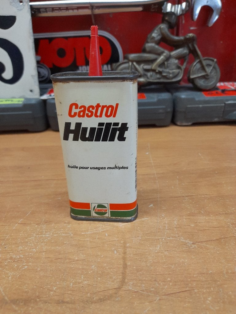 ancienne burette huile vide castrol huilit, Envoi, Utilisé, Autres types