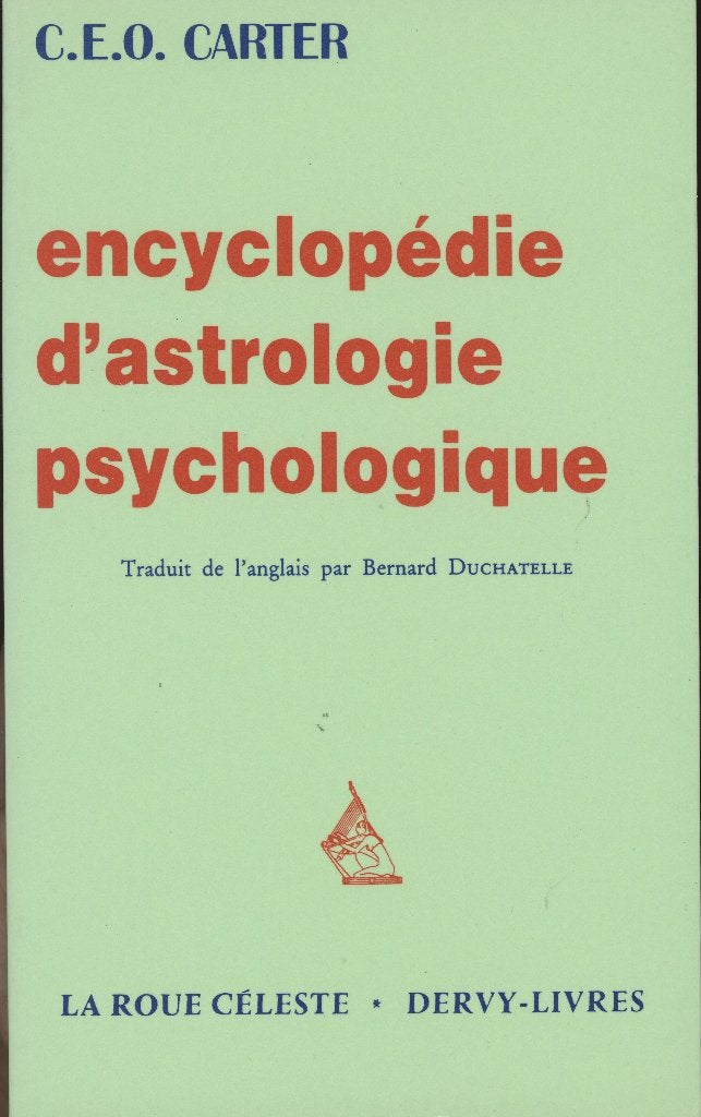 Astrologie: CARTER : encycl. d'astrol. psychologique, Livres, Enlèvement ou Envoi, Utilisé, Astrologie