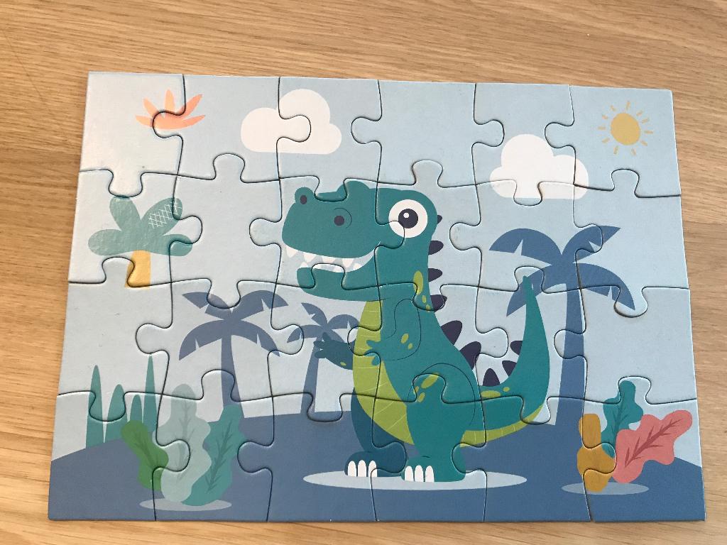 Puzzel Dino, 24 stukken, Enlèvement, 10 à 50 pièces, Comme neuf