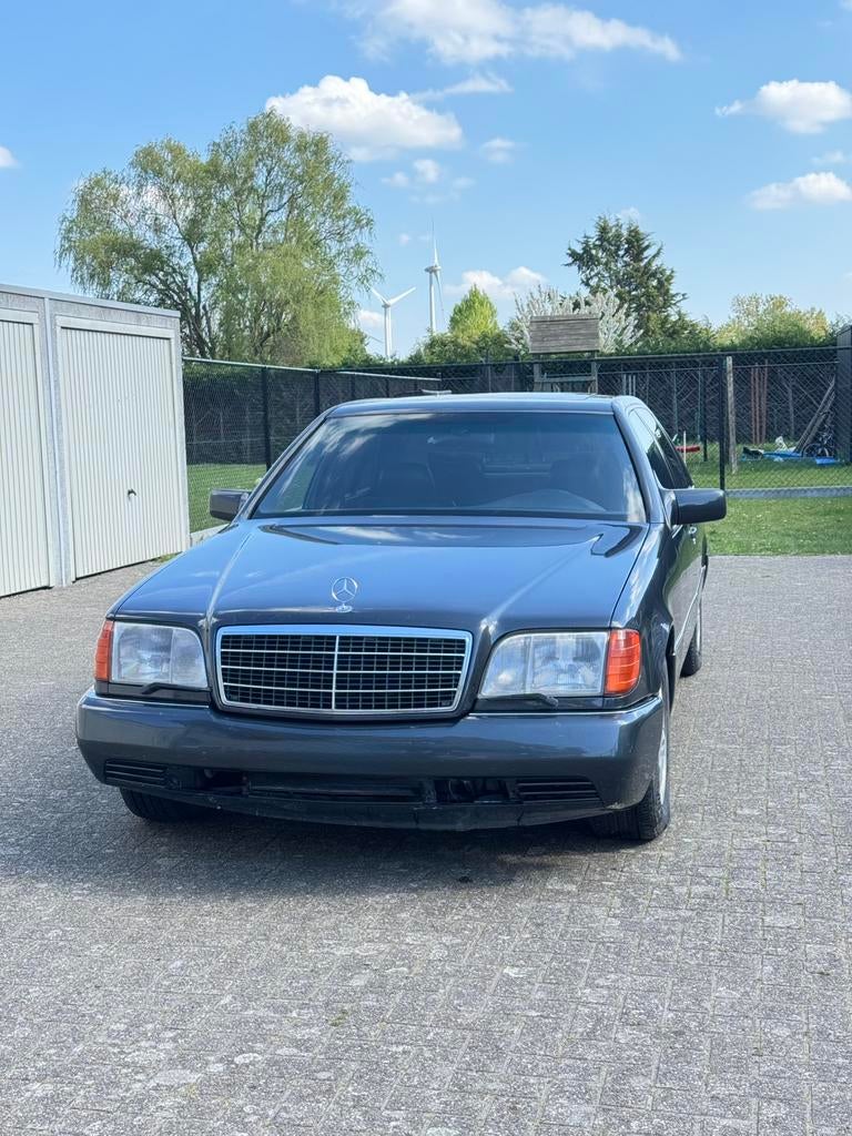 Mercedes 600SEL V12 Oldtimer, Auto's, Automaat, 4 deurs, Achterwielaandrijving, Zwart
