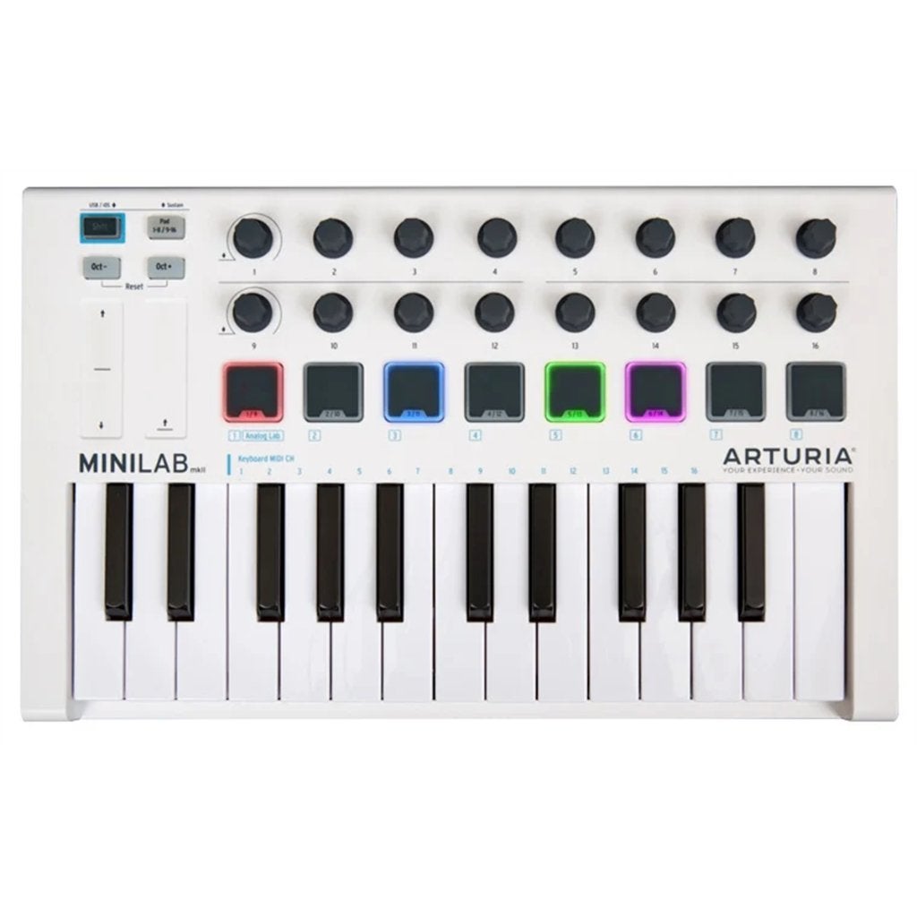 Arturia MiniLab MkII (white), Muziek en Instrumenten, Ophalen of Verzenden, Gebruikt
