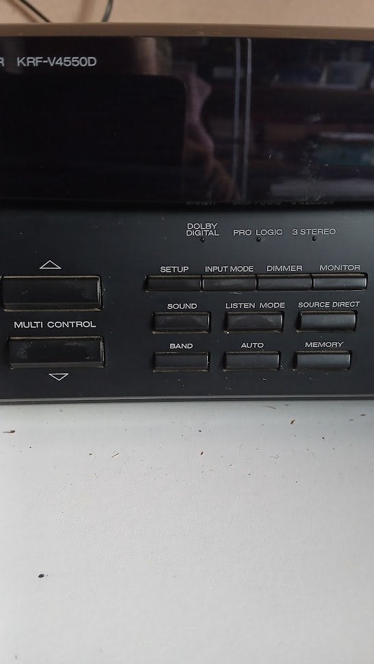 kenwood receiver-versterker, Enlèvement
