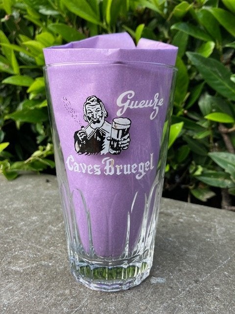 OUD GLAS GUEUZE BELLE-VUE 25 CL H : 15 CM, Enlèvement ou Envoi