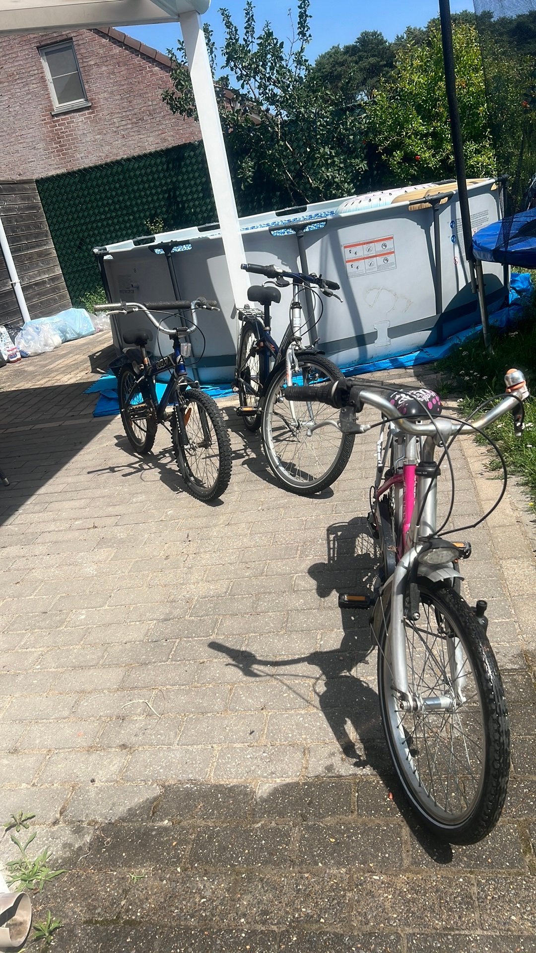3 fietsen to koop in goede staat, Enlèvement, Utilisé, Hommes, Autres marques
