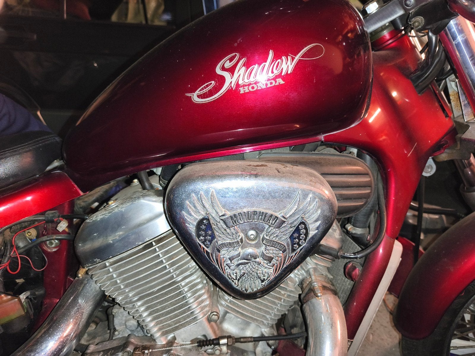 Honda Shadow, Motoren, 583 cc, Chopper, Gebruikt, Particulier