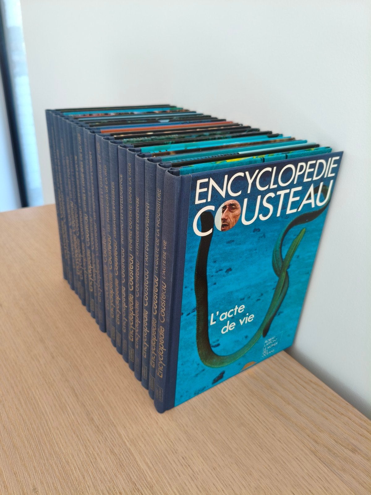 Encyclopédie Cousteau 19-delig (Franse uitgave), Boeken, Ophalen
