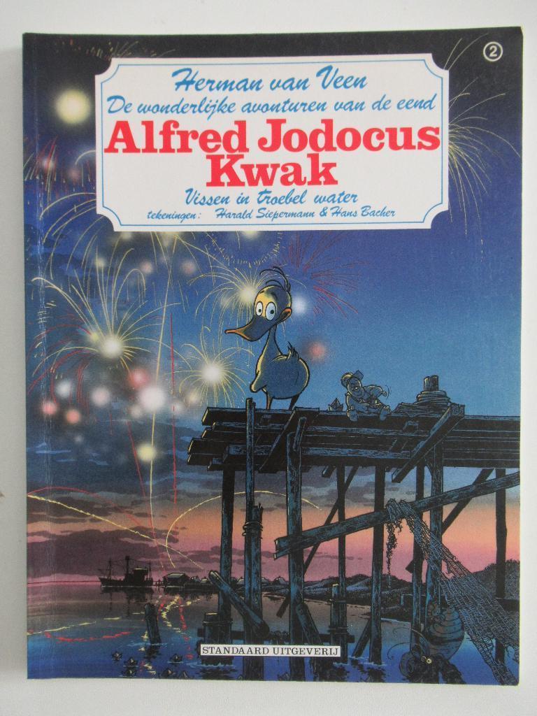 alfred jodocus kwak...nr.2...vissen in troebel water.....1st, Boeken, Verzenden, Gelezen